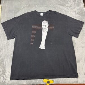 VTG‎ Y2K 2007 Justin Timberlake Futuresex / Love Show Shirt Mens Size XL